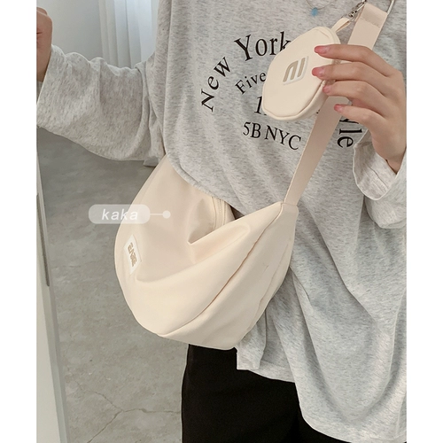 Нейлоновый летний шоппер, вместительная и большая сумка через плечо, коллекция 2022