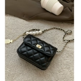 Цепь, сумка через плечо, брендовая небольшая универсальная сумка на одно плечо, на цепочке, коллекция 2021