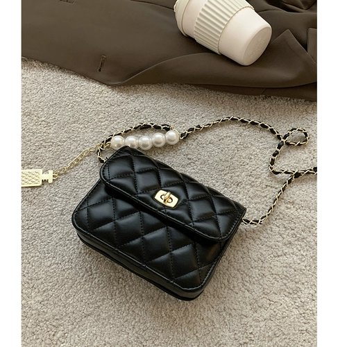 Цепь, сумка через плечо, брендовая небольшая универсальная сумка на одно плечо, на цепочке, коллекция 2021