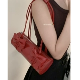 Сумка подмышку, модная подушка, барсетка, красная сумка через плечо, Южная Корея