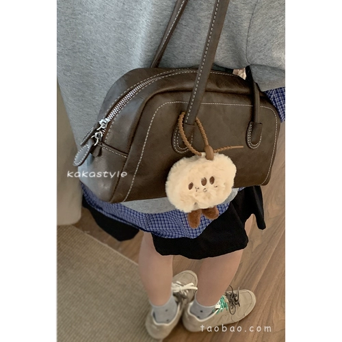 Сумка подмышку, сумка через плечо, демисезонная вместительная и большая подушка, Южная Корея