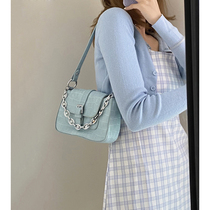 Underarm bag women Bag bag 2021 new trendy fashion wild ins chain bag French niche senior baguette bag