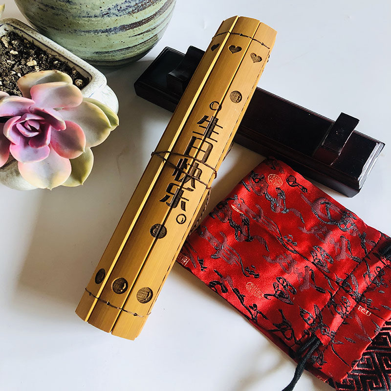 竹简书DIY:天然竹片的古风艺术之旅,亲手编织历史的记忆!-竹简定制-淘宝百科网