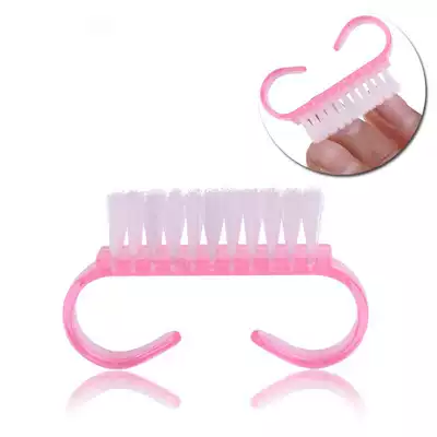 Nail tool Hard brush cleaning powder layer brush Calf horn removal nail dust brush Nail dust brush