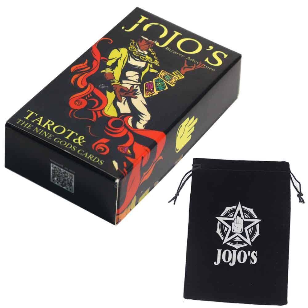 JOJO Stand Card Set, Complete 53+31 English Tarot Cards, JoJo's Bizarre Adventure Part 3 Stardust Crusaders