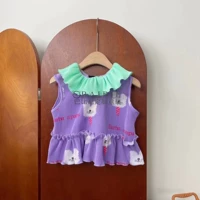 Сиреневый кролик, жилет, (в наличии на складе)