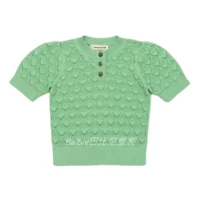 Зеленый топ