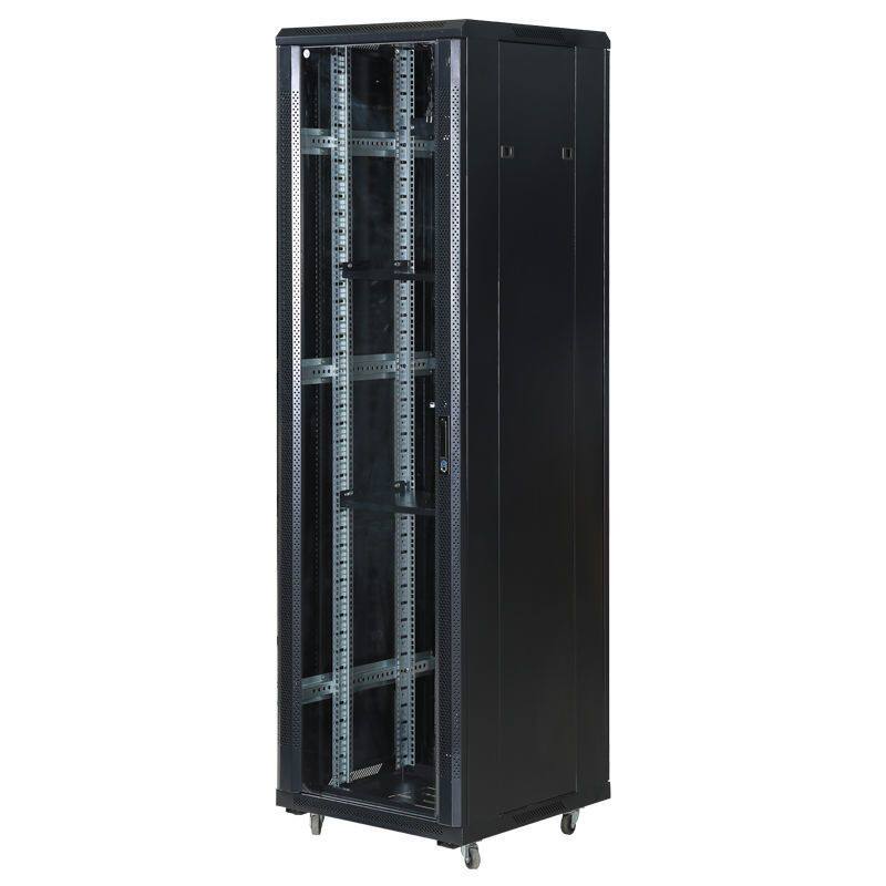 2 m LUXURY SERVER CABINET 1 21 6 2 m 42U Support Real Shop Pickup Monitoring Switch Routers