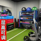 Commercial Gym Small Equipment Storage Rack, Personal Trainer Tool Storage Rack, Home Kettlebell Exercise Equipment Storage Rack