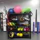 Gym Equipment Storage Rack, Multi-Functional Personal Training Tools, Yoga Mat Supplies, Sports Equipment Storage Rack
