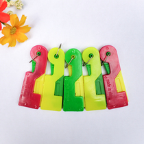 Cross-stitch tools 5 automatic needle threaders Colorful random needle threading DIY handmade for the elderly