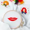 Same color number 50 color cross stitch embroidery thread diy material bag embroidery handmade new embroidery fixed ring lipstick T-shirt