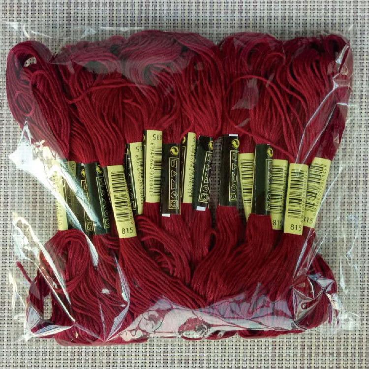 Cross stitch line 815 embroidered line 20 branches 8 m Embroidered Line Cross Stitch line Ecological Cotton Thread