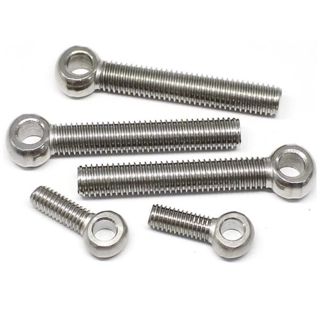 Oem Din444 M2 M8 M10 M12 Stainless Steel Swing Eye Bolts Buy Swing