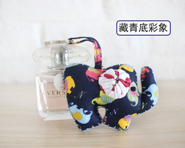 Tháng Mười Mới Authentic Bangkok Bangkok nantita Voi dễ thương Keychain Baby Baby Mặt dây chuyền Quà tặng - Trường hợp chính ví móc chìa khóa nữ