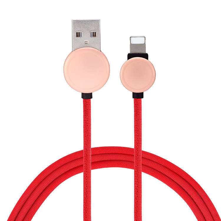 Nylon braided fashion anti-snapping mobile phone fast charging data charging wires apply Apple Huawei vivo Android oppo