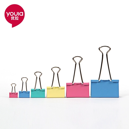 Большой смешанный комплект, маленькие канцтовары, черная универсальная папка из нержавеющей стали для офиса, 32мм