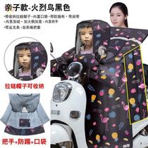 Motorcycle womens cute small spring and autumn Big Pedal 2021 new wind shield winter bending beam seat Wing Wing