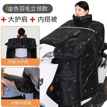 Cycling 2021 new wind shield winter two sides plus cotton self winter back seat 150 four seasons out thickened female
