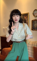 Brother-in-law Fried Street Light Cooked Womens Port Taste Little Scents TWO SUIT SUMMER STYLE FOREIGN AIR FASHION REDUCED-AGE CASUAL BROADLEGGED PANTS