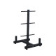 Movable Barbell Plate Rack, Home-Use Olympic Barbell Plate Storage Rack, Personal Trainer Commercial Dumbbell Plate Cart
