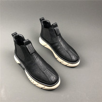 Fast Hand Mens Shoes Men High Help Board Shoes Winter Plus Suede Han Prints Fashion Trends Casual Shoes Spirit Little Guys Pedaling