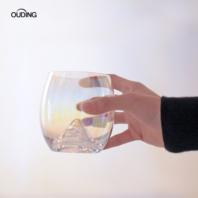 The Nordic idea manual INS dazzle see colour iceberg cup of red wine glasses of whiskey glass crystal glass cup