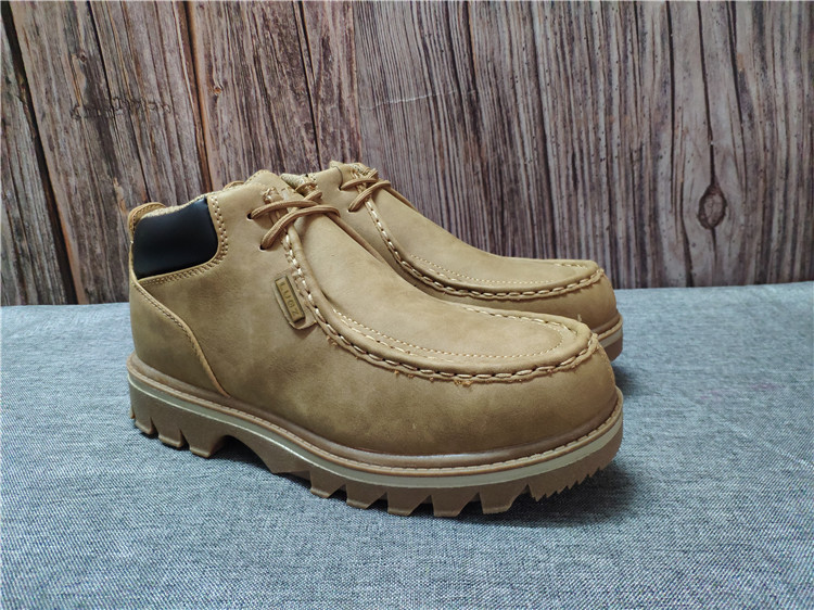 Foreign trade original orphan leather high-top men's boots outdoor casual work clothes boots Martin boots work shoes 44 yards 45 yards