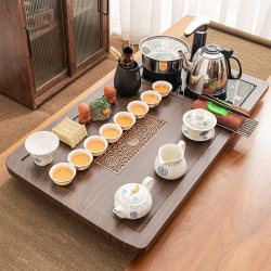Tea set Suit For Home automatic four-in-one set of ceramic kung fu teacup teapot tea ceremony integrated tea table tea tray
