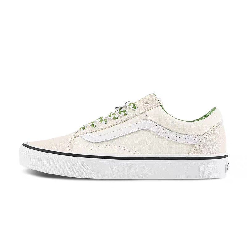 Vans Oldskool Off-White Checkerboard Lace-Up Sneakers Vans Sports Casual Canvas Shoes for Men and Women Vans Oldskool Off-White Checkerboard Lace-Up Sneakers Vans Sports Casual Canvas Shoes for Men and Women
