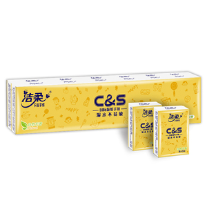 【洁柔】无香可试水随身抽纸12包