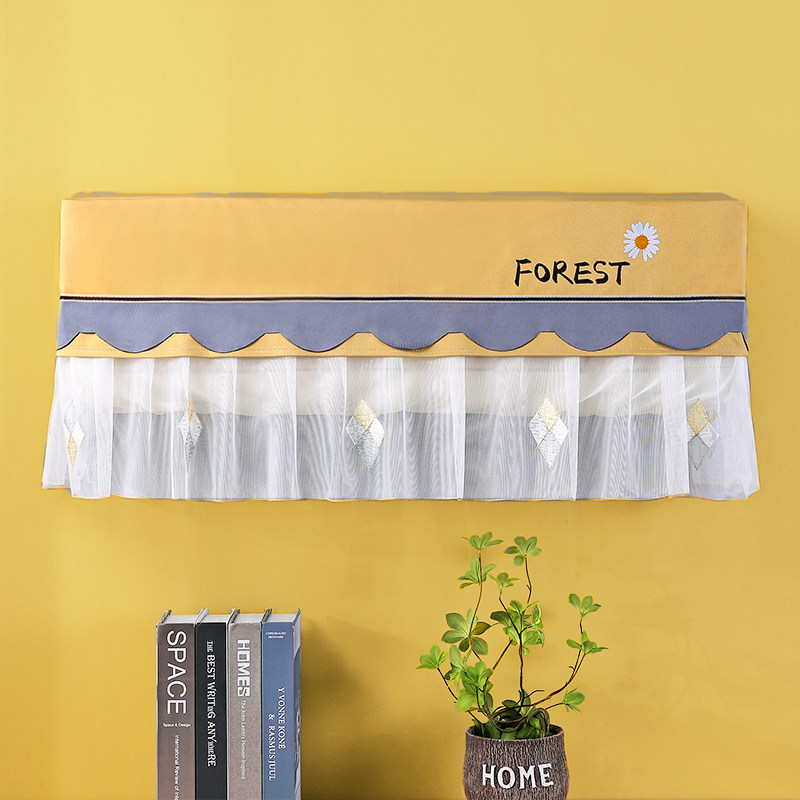 Air-conditioning dust cover confinement anti-direct blowing boot without wall-mounted air-conditioning Gremei's air-conditioning cover set hanging windscreen