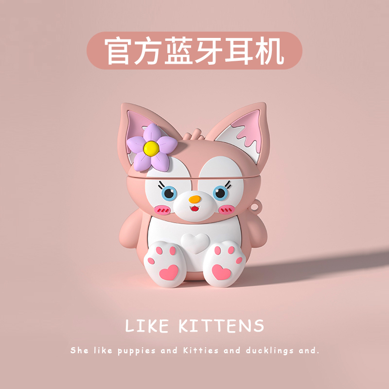 Bluetooth headset wireless 2021 new model suitable for Huawei Apple oppo Xiaomi vivo girls women's cute sports game male original high-quality semi-in-ear ultra-long battery life