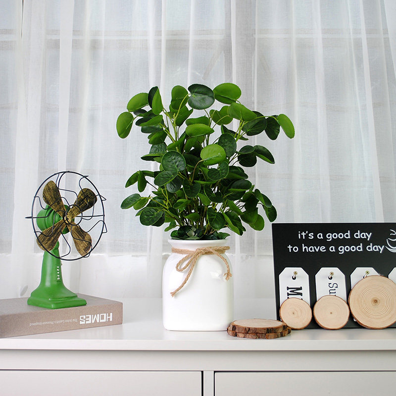 Simulation Flowers Money Leaf Floral Suit Fake Flowers Money Multi Mastic Parable Living Room Table Furnishing Decorated Floral Flower Arrangement