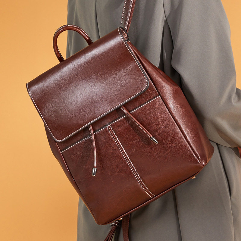 WFF Bag Woman 2022 New Woman's Pack Female Capacity Backpack Multi - functional Tide Travel Pack