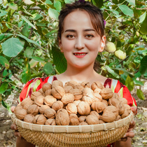 Xinjiang Aksu 185 paper-skinned walnuts thin-skinned raw walnut kernels original cooked new thin-shelled nuts for pregnant women