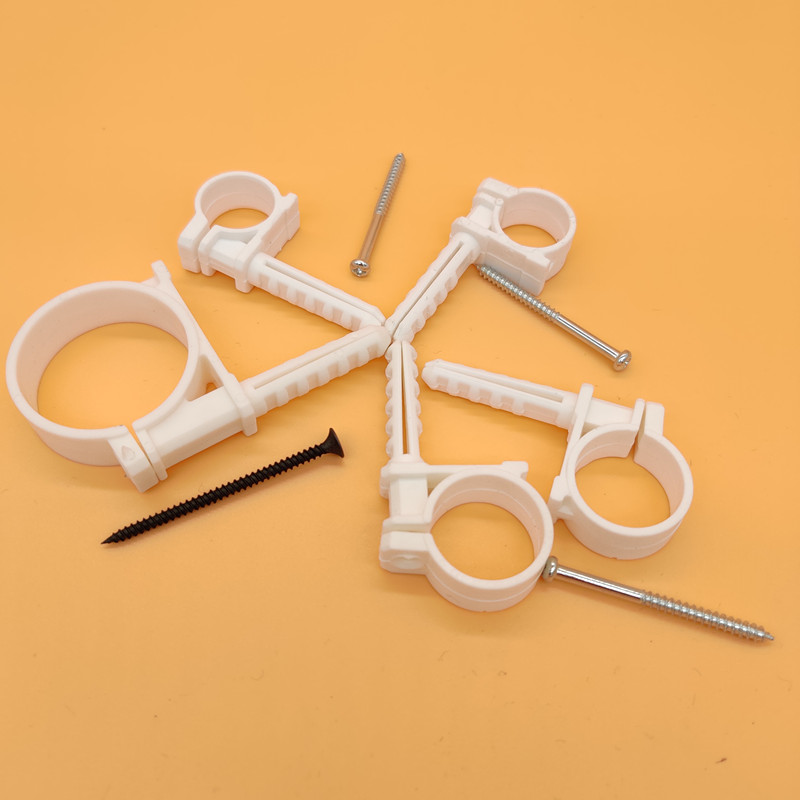 PPR expansion pipe clip 25P type pipe clip pipe clip PPR fixed clip 32 20 water pipe clip with nail P type clip - Taobao
