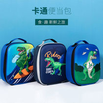 Post portable cartoon bag childrens bag student picnic EVA lunch box printing new insulation die Bento dinosaur