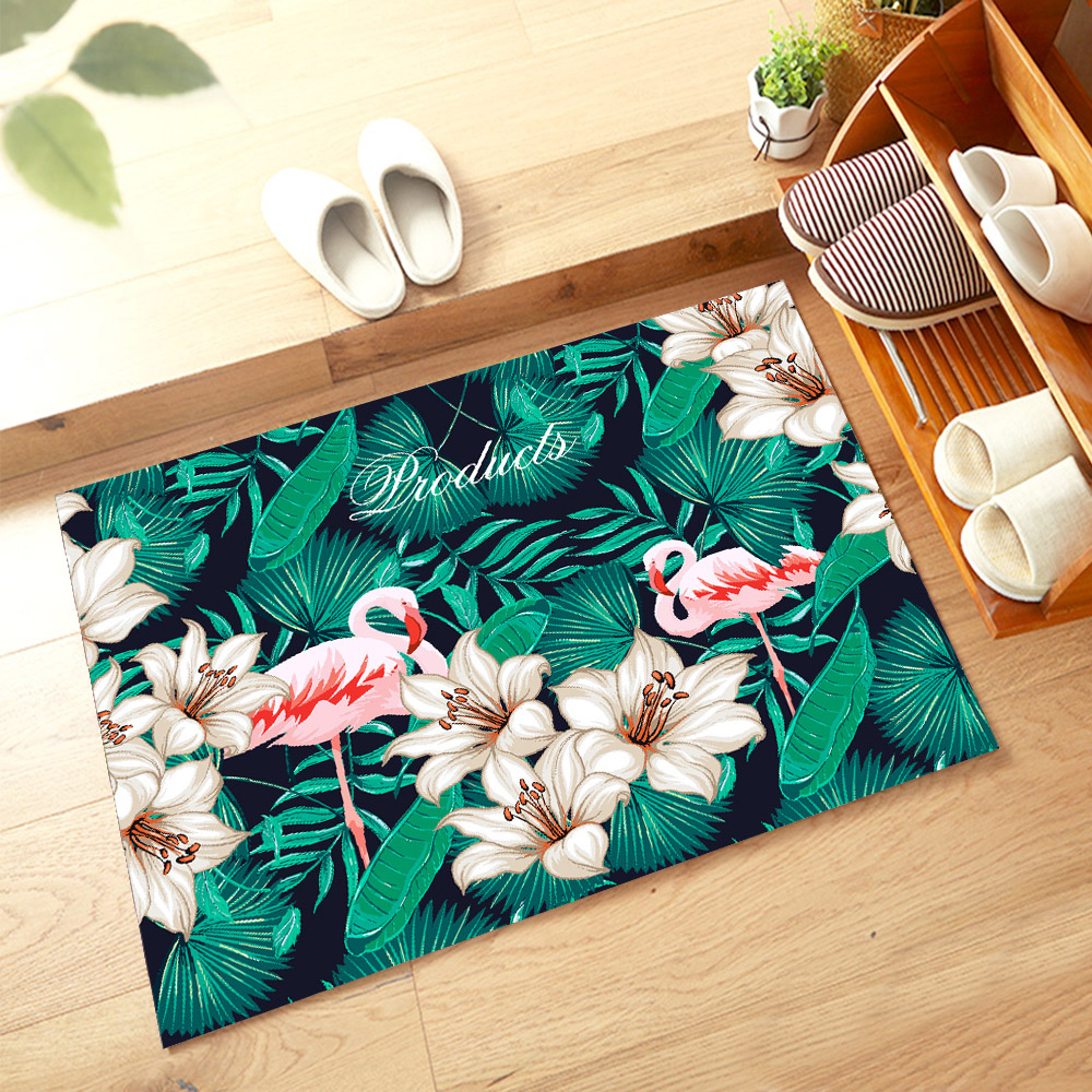 Da lộn tùy chỉnh 3D bằng đá cuội in thảm lối vào cửa tiền sảnh ban công cửa chống trượt thảm sàn - Thảm mua thảm trải sàn