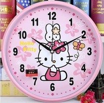 Upgrade school sitting hanging dual-purpose wall clock cartoon cute childrens room bedroom wall watch student clock clock quartz clock