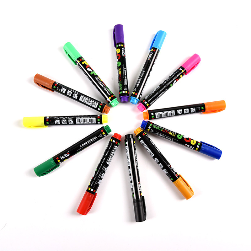 Sea Joo Colour 12 colour pop Pen Children White Board Pen Erasable Water Soluble Pen Graffiti Pen Environmental Pen Promotion