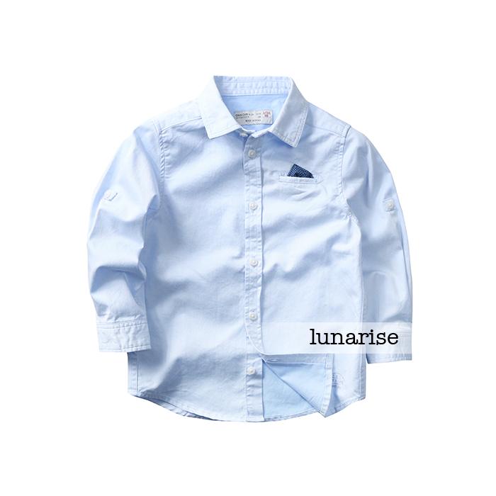 Chemise garcon à manche longue - Ref 2074962 Image 13