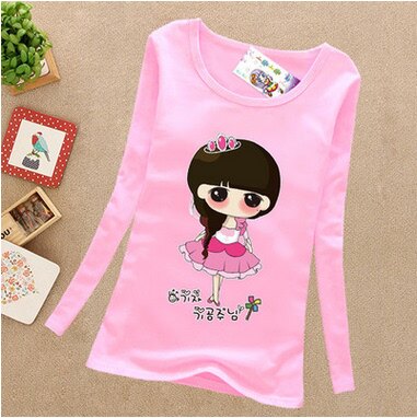 Girl's long sleeve T-shirt Spring autumn new children's blouses baby blouse