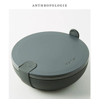 Anthropologie Gạch Bento Hộp cơm trưa Hoa Kỳ Nhập khẩu Hộp đóng gói bền Hộp Salad Hộp cơm trưa - Hộp cơm điện sưởi ấm nồi cơm hâm nóng