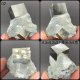 ແຮ່ແຮ່ crystal cubic pyrite ທໍາມະຊາດແອສປາໂຍນວັດຖຸດິບຂອງຂັວນຂອງຂັວນເກັບຕົວຢ່າງ