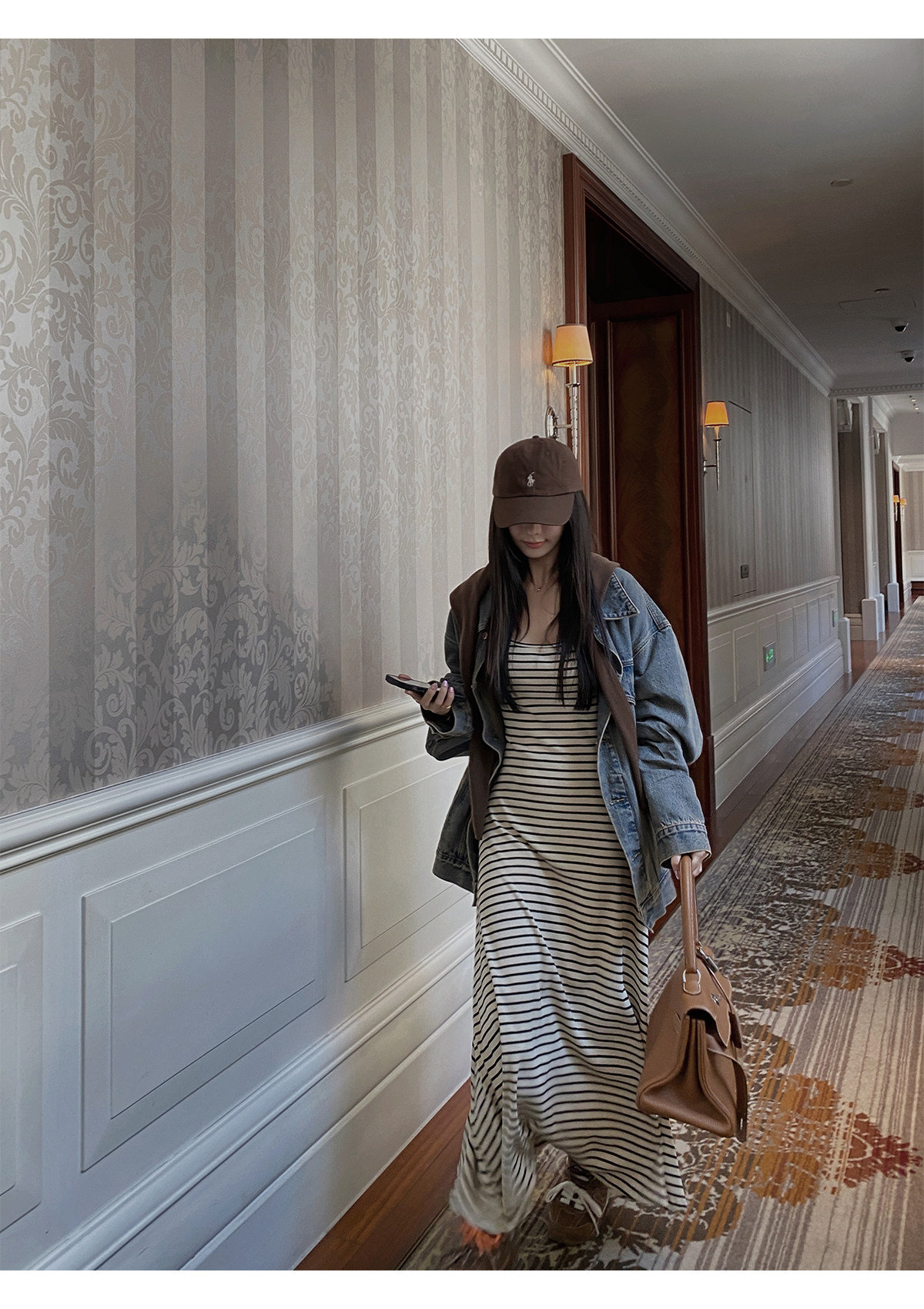 汉服上装 ministudio徐琳「西部单宁」新汉服廓形水洗灰牛仔外套