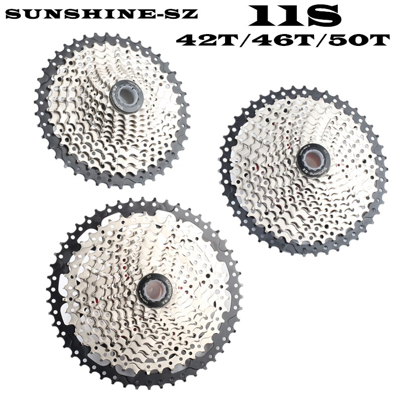 Sun Hui 11 Speed 33 Speed Flywheel 42T46T50T Mountaineering Bike Variable-speed Cassette Flywheel Gear Sprockets