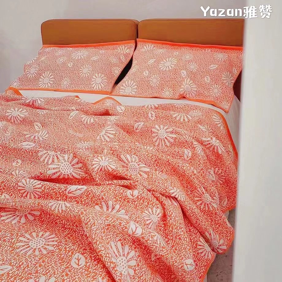 Xinjiang Cotton Yazan 21 New Soft Mat Cotton Gauze Newborn Crib Single double Baby Kindergarten Machine Wash