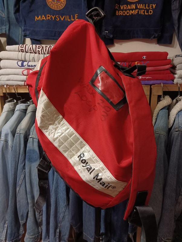 Workday Vintage Royal Mail British Royal Postal Messenger Bag