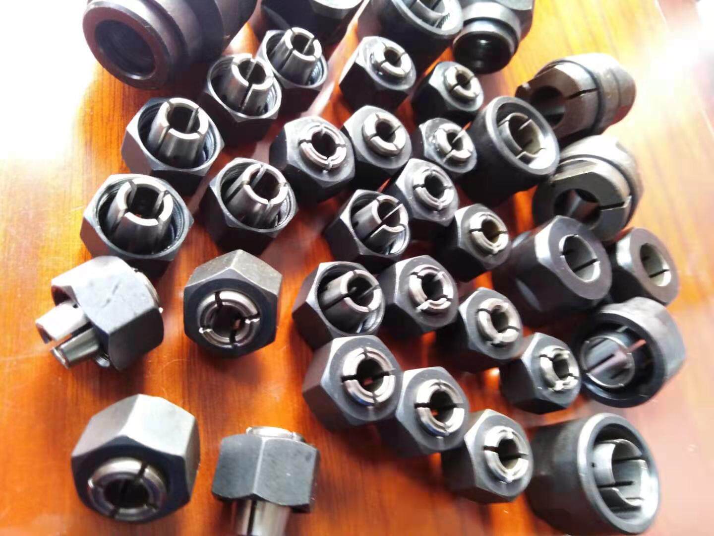 Wikz WU619 edging machine head engraving machine electric wood milling accessories collet nut 8 0MM6 35MM6 0